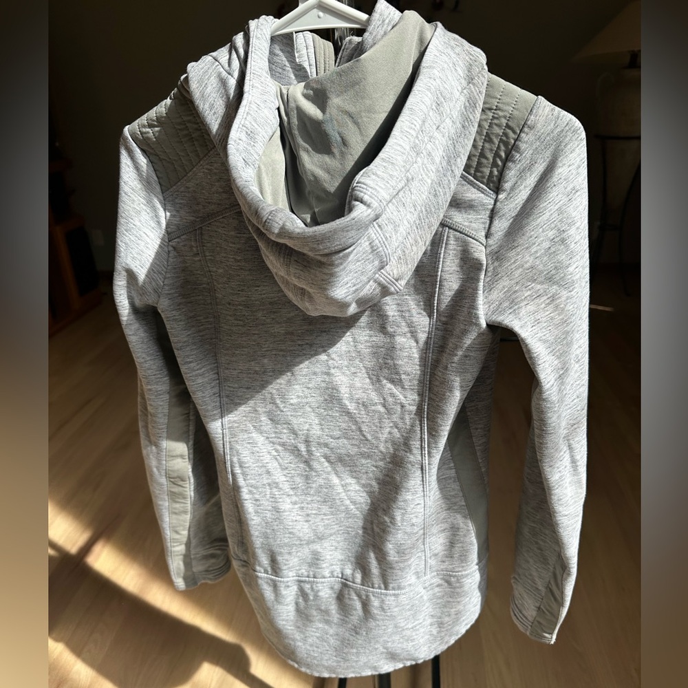 Gray Athleta Zip-Up Jacket - image 2